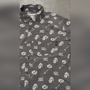 Pyknik Patterned Men’s Shirt, Small